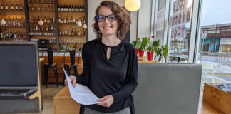 (Contributed by Amber Messman): Zola Bistro Manager Amber Messman is one of many in the restaurant business balancing new restrictions with getting meals to her customers. She is also a parent managing the new online school reality with her two high schoolers.