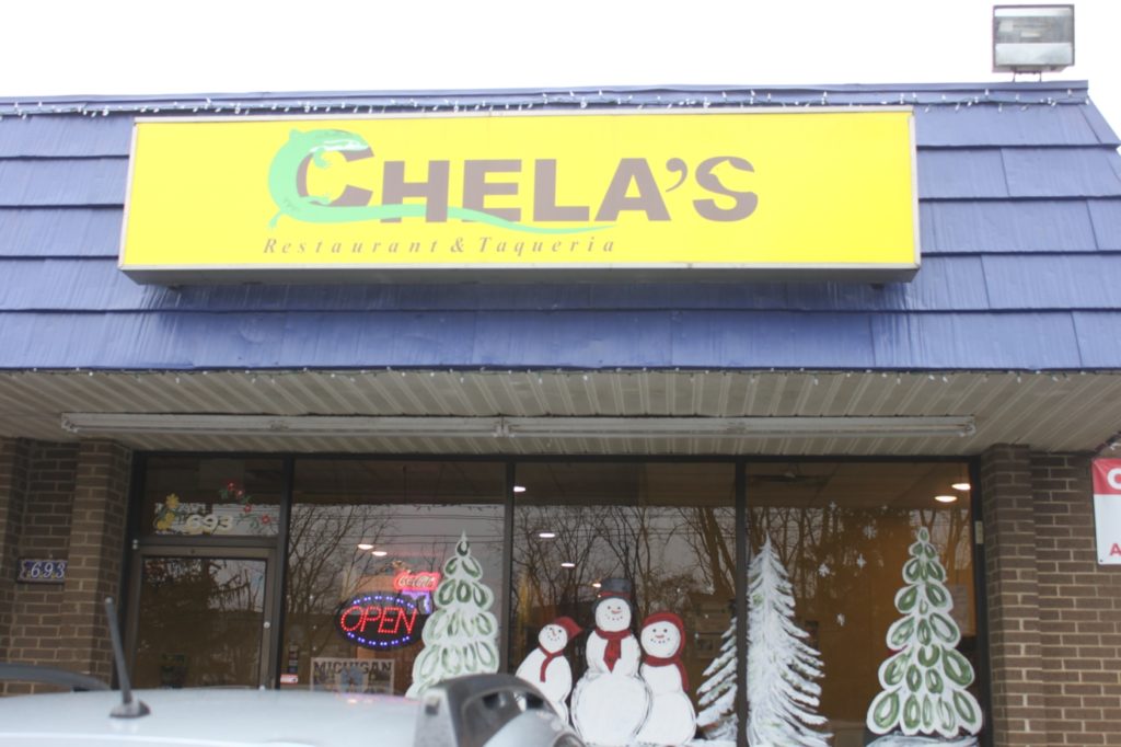 (Photo by Lori Maranville): Adrian and Lori Iraola own Chela’s Restaurant & Taqueria in Ann Arbor and Dexter.  